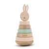 Trixie Baby - Wooden stacking toy - Mrs. Rabbit Trixie Baby - Wooden stacking toy - Mrs. Rabbit