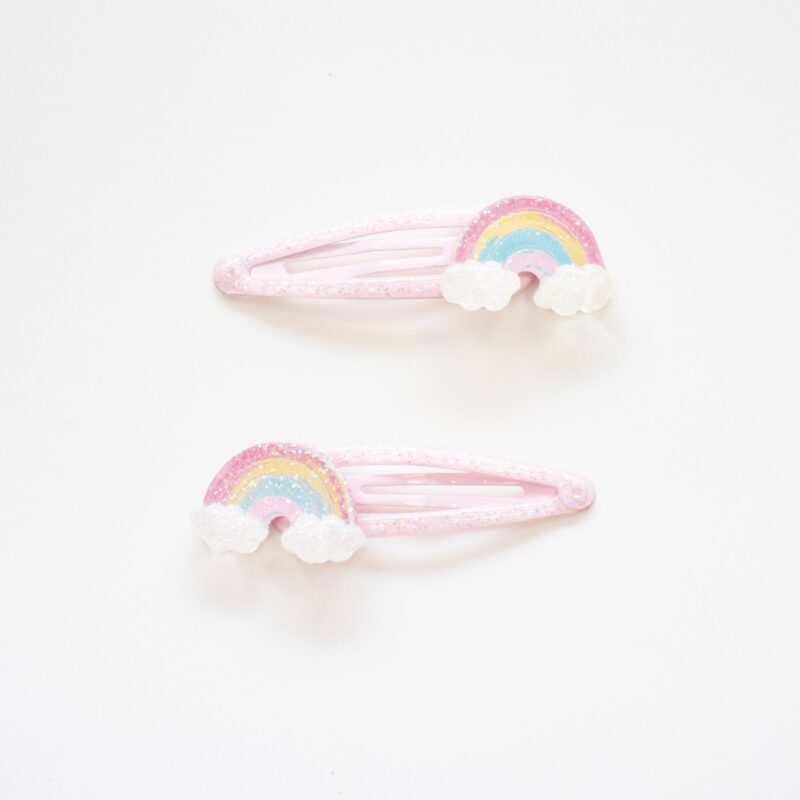 YUKO.B - Haarspange Regenbogen