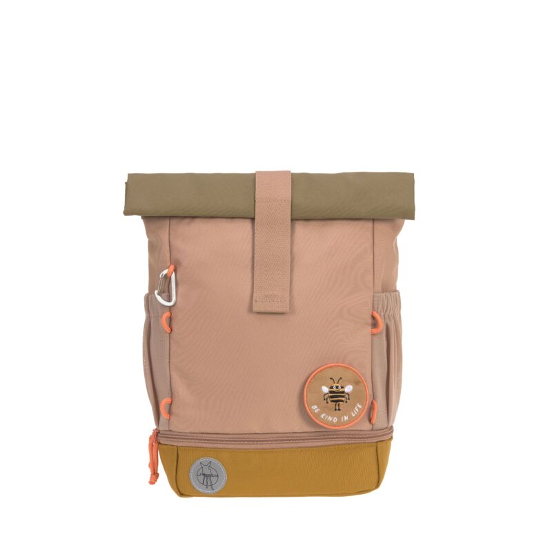 Kindergartenrucksack Rolltop - Nature, Braun