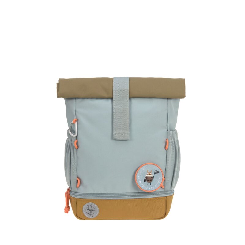 Kindergartenrucksack Rolltop - Hellblau