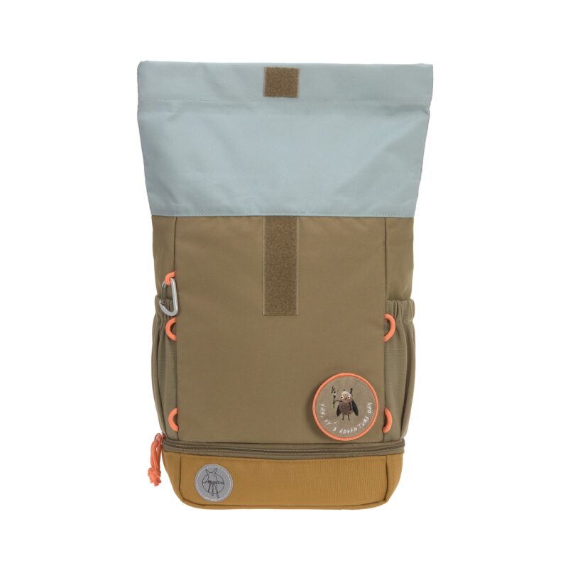 Kindergartenrucksack Rolltop - Oliv