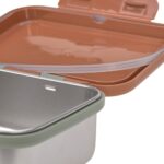 Brotdose Kinder - Edelstahl Lunchbox, Happy Prints Karamell Brotdose Kinder - Edelstahl Lunchbox, Happy Prints Karamell