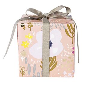 Paper Poetry Geschenkpapier Crafted Nature Blumen rosa 70cm 2m