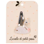 Luciole et Petit Pois - Haarspange "Schwan" Luciole et Petit Pois - Haarspange "Schwan"