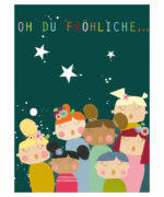 Discordia Postkarten - Klappkarte mit Umschlag - Weihnachten (Oh du Fröhliche...) Discordia Postkarten - Klappkarte mit Umschlag - Weihnachten (Oh du Fröhliche...)