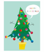 Discordia Postkarten - Klappkarte mit Umschlag - Weihnachten (Happy Christmas/ Tannenbaum) Discordia Postkarten - Klappkarte mit Umschlag - Weihnachten (Happy Christmas/ Tannenbaum)