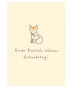 Discordia Postkarten - Klappkarte mit Umschlag (Einen tierisch schönen Geburtstag) Discordia Postkarten - Klappkarte mit Umschlag (Einen tierisch schönen Geburtstag)