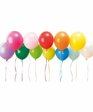 YEY! Let's Party Luftballon Mix mehrfarbig 30cm 12 Stück