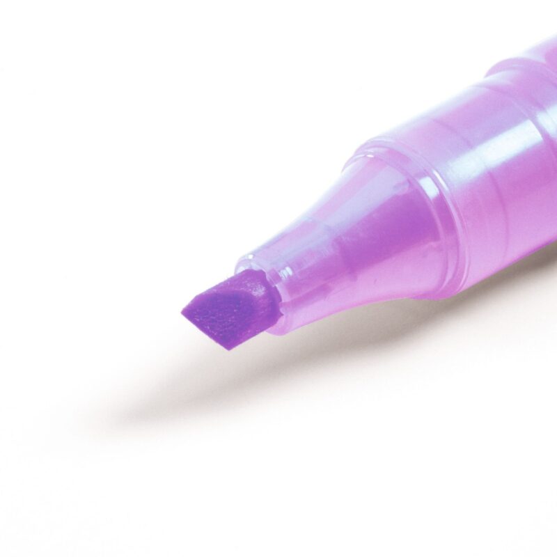 Mini-Textmarker im 6er Set – Pastell – Bild 2