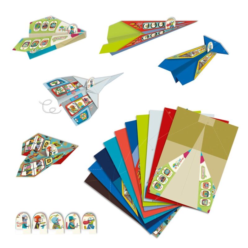 Origami Bastel-Set "Flugzeuge" – Bild 2