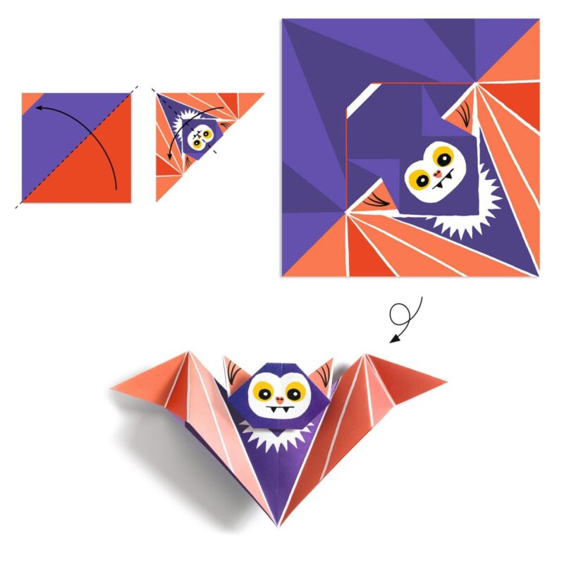 Origami Bastel-Set "Gänsehaut" – Bild 4