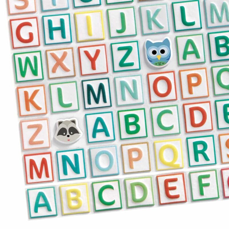 3D-Sticker "Buchstaben" – Bild 2