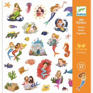 Djeco - Sticker Meerjungfrauen