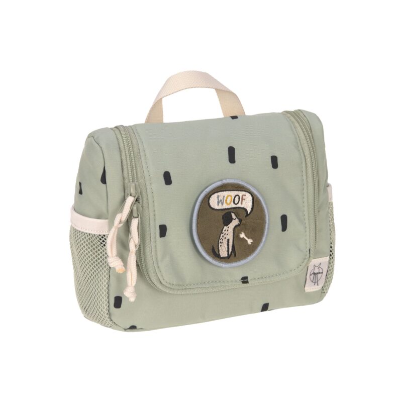 Lässig - Kulturbeutel Kinder Happy Prints Oliv Lässig - Kulturbeutel Kinder Happy Prints Oliv