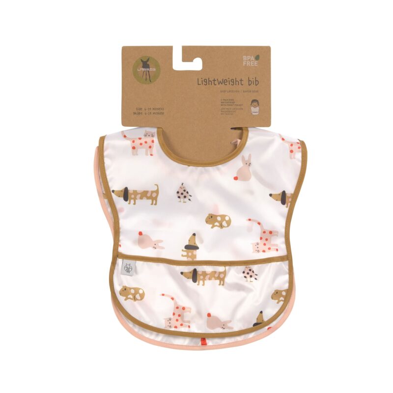 Lätzchen mit Auffangstasche "Little Mateys" im 2er Set – Spicy Orange – Bild 6