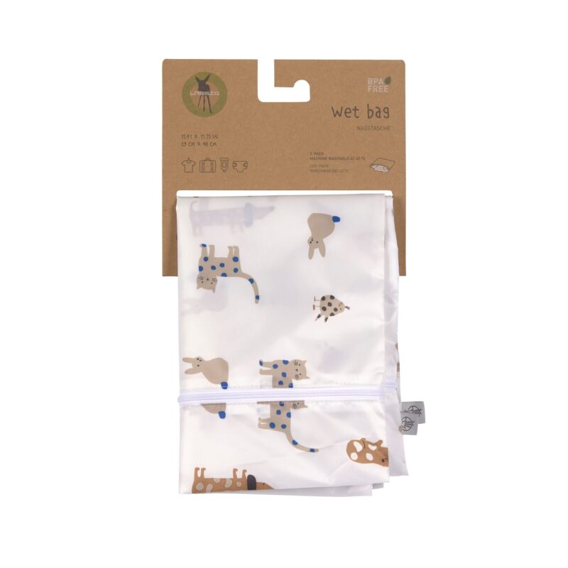 Nasstasche 2er Set "Little Mateys" – Royal Blau – Bild 4