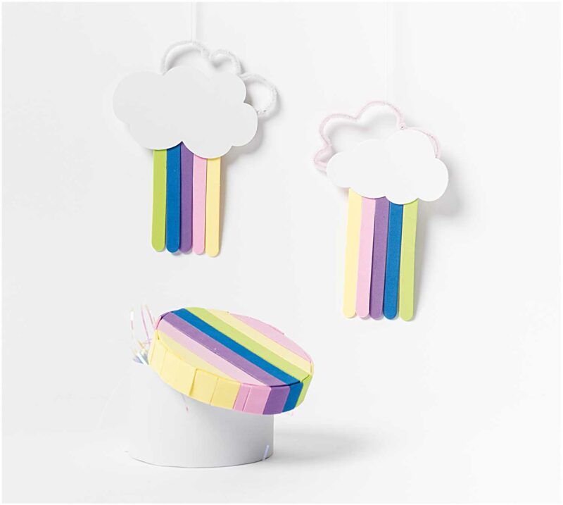 Bastel-Set "DIY" – Regenbogen ca. 100 Teile – Bild 3