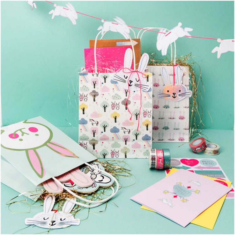 Portemonnaie "Paper Poetry" – Hase Mint – Bild 2