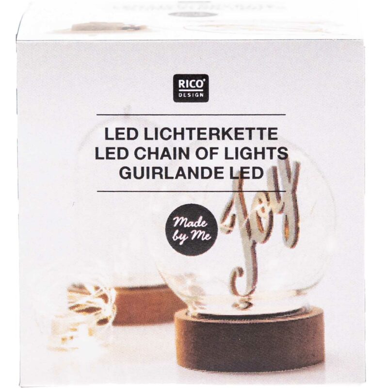 LED-Lichterkette –  Silber – Bild 2