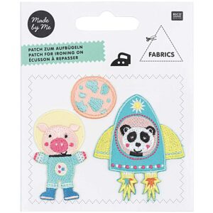 rico design - PATCHES KLEINE ASTONAUTEN GRUEN