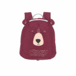 Kindergartenrucksack Bär - Tiny Backpack, About Friends Bear Burgundy