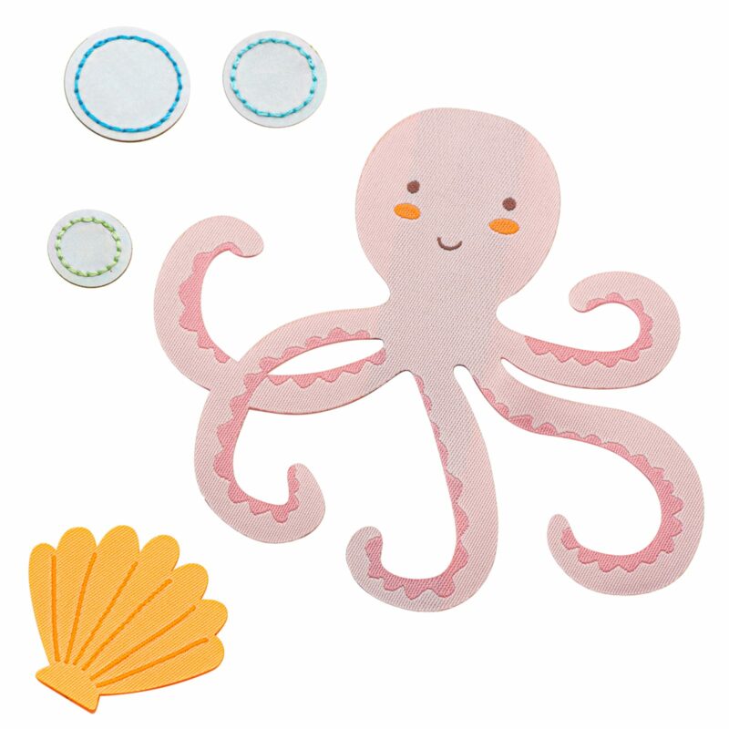 fabfabstickers - Octopus – Bügelsticker