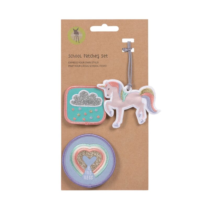 Lässig - School Patches Set Unicorn glitter