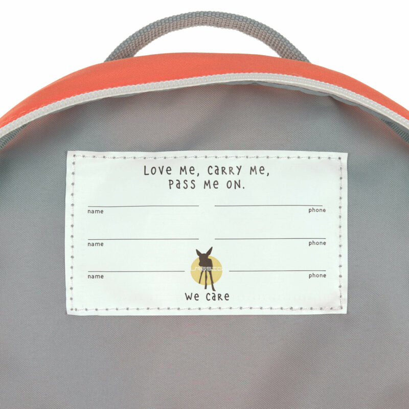 Kindergartenrucksack "Tiny Backpack About Friends" - Mouse coral – Bild 4