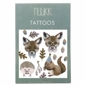 nuukk - Bio Tattoo Winter 2022 (Fuchs und Eichhörnchen)