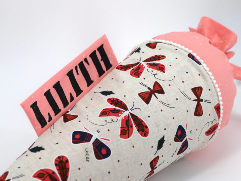 Schultüte "Lilith Schmetterling" mit Namen