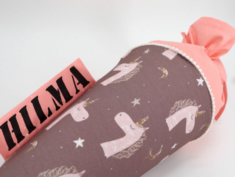 Schultüte "Dreamy Unicorn 2.0" mit Namen