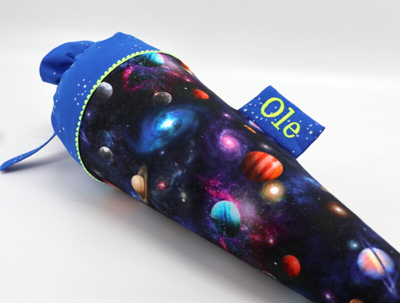 Schultüte "Planeten" mit Namen – Bild 2