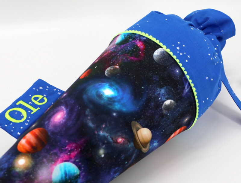 Schultüte "Planeten" mit Namen