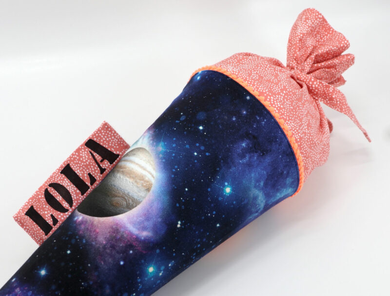 Schultüte "SPACE" mit Namen