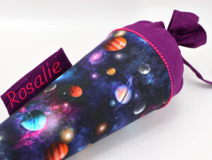 Schultüte "Out of Space" mit Namen