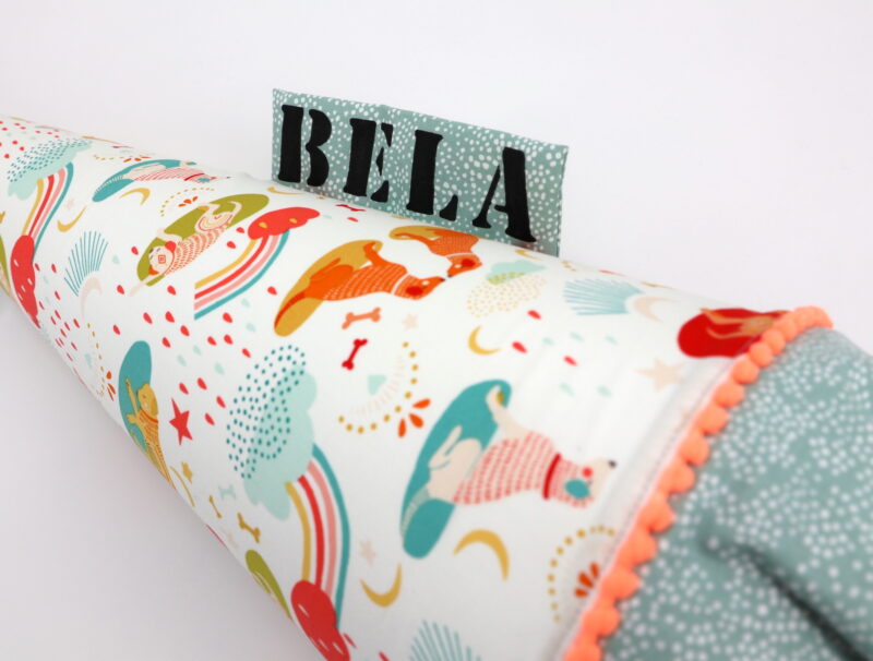 Schultüte "Daydream Dogdream mint" mit Namen – Bild 5
