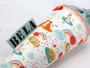Schultüte "Daydream Dogdream mint" mit Namen
