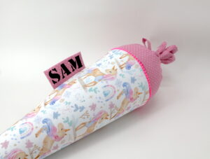 Schultüte "Dreamy Unicorn" mit Namen