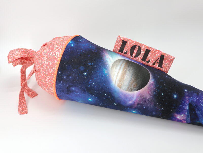 Schultüte "SPACE" mit Namen – Bild 3