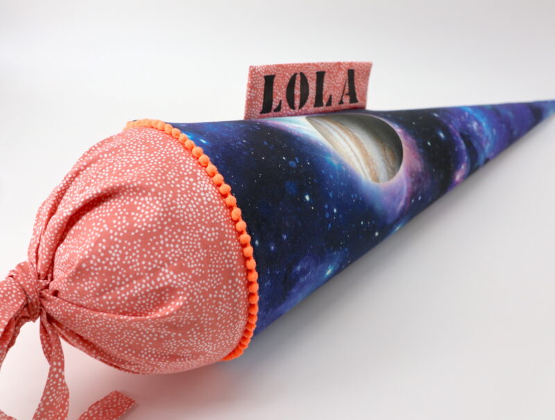 Schultüte "SPACE" mit Namen – Bild 2