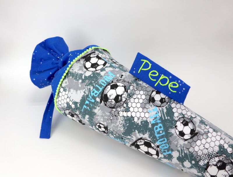 Schultüte "Soccertraum" mit Namen – Bild 5