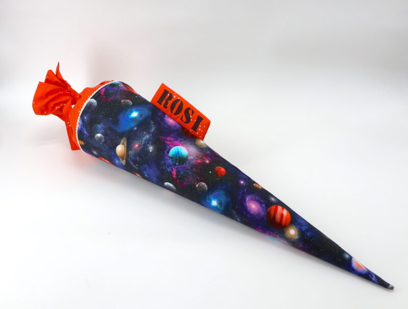 Schultüte "Weltall" mit Namen – Bild 5