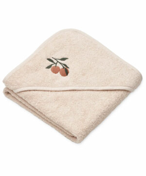 Kapuzenhandtuch “Batu Hooded Baby Towel” – Peach / Sea Shell