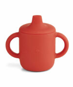 Liewood - Neil Sippy Cup - Cat Apple Red