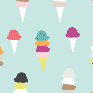 Art Gallery Fabrics - Boardwalk Delight - I scream