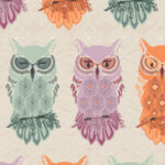 Art Gallery Fabrics - The Season of Tribute - Bird of Night Five