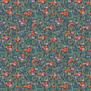 Cotton&Steel Fabrics - Bramble - Iris - Navy Multi Fabric