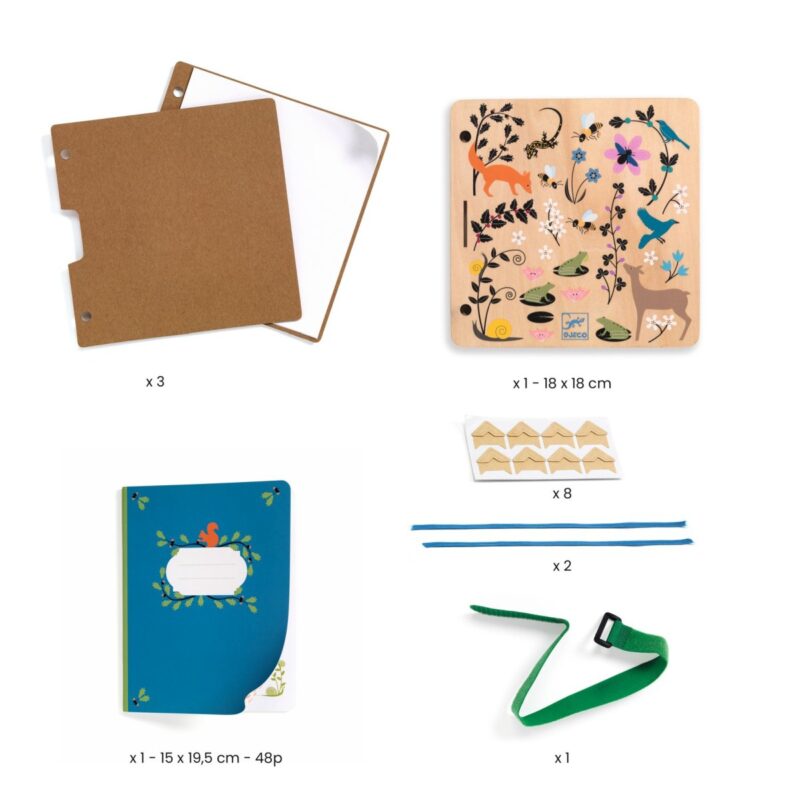 Kreativ-Set "DIY" – Pflanzenpresse & Herbarium – Bild 2