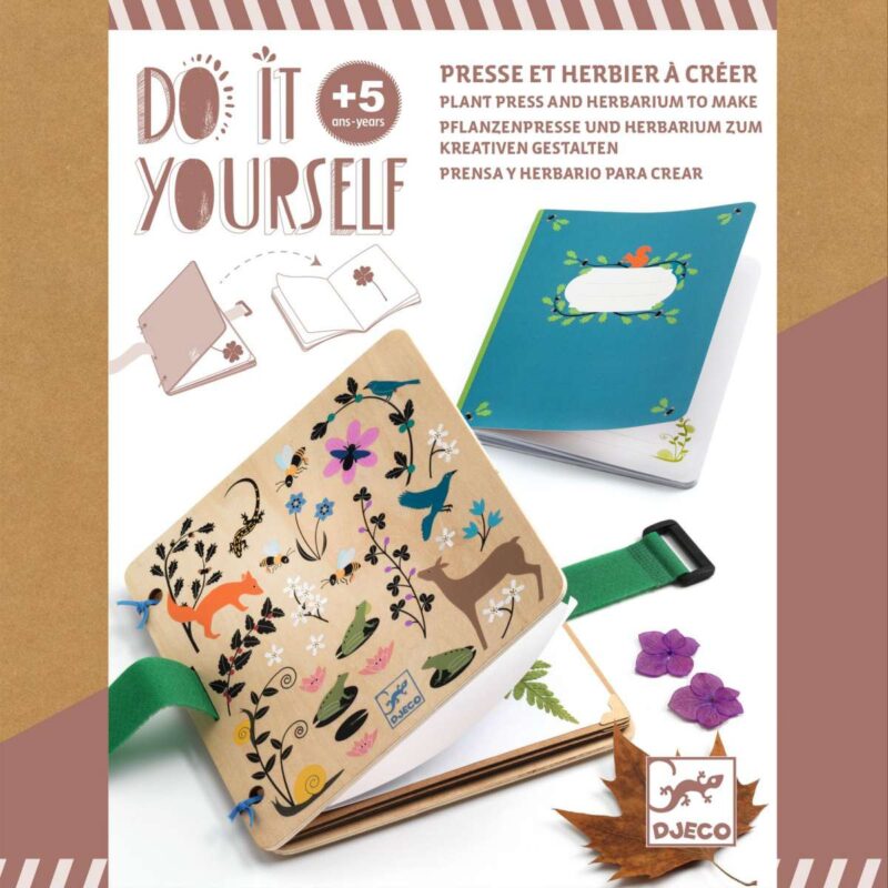 Djeco - DIY: Pflanzenpresse & Herbarium