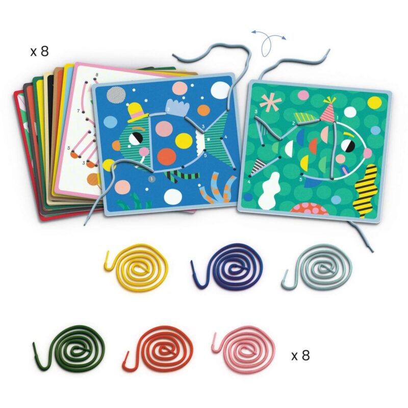 Lernspiel "Dot-to-dot" - Schnürung – Bild 2